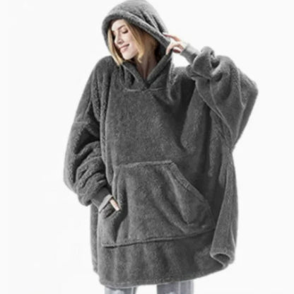 Couverture à capuche douillette
